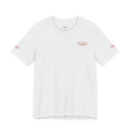 DohVee.org Logo Tee — White Short Sleeve Logo T-Shirt