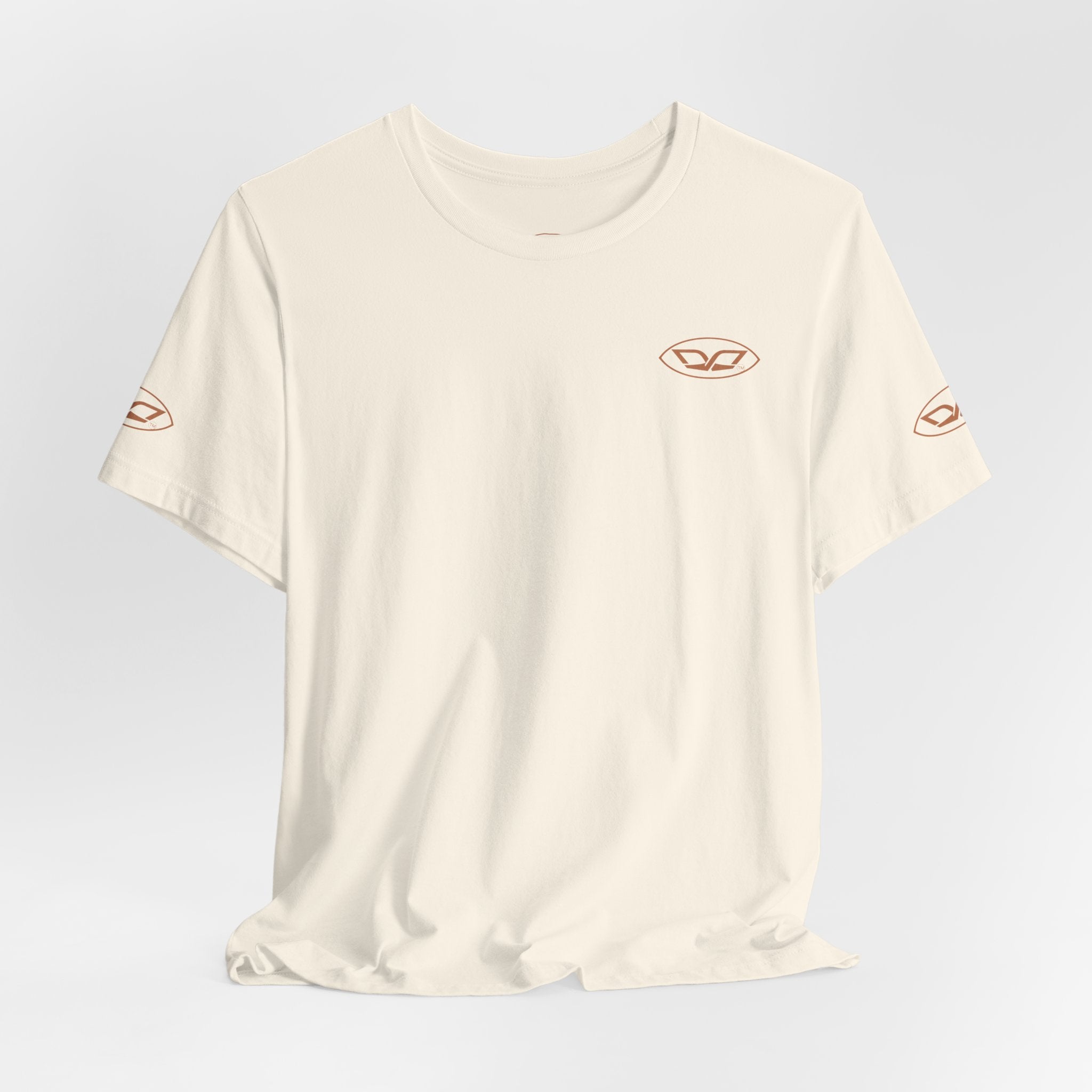 DohVee.org Logo Tee — White Short Sleeve Logo T-Shirt
