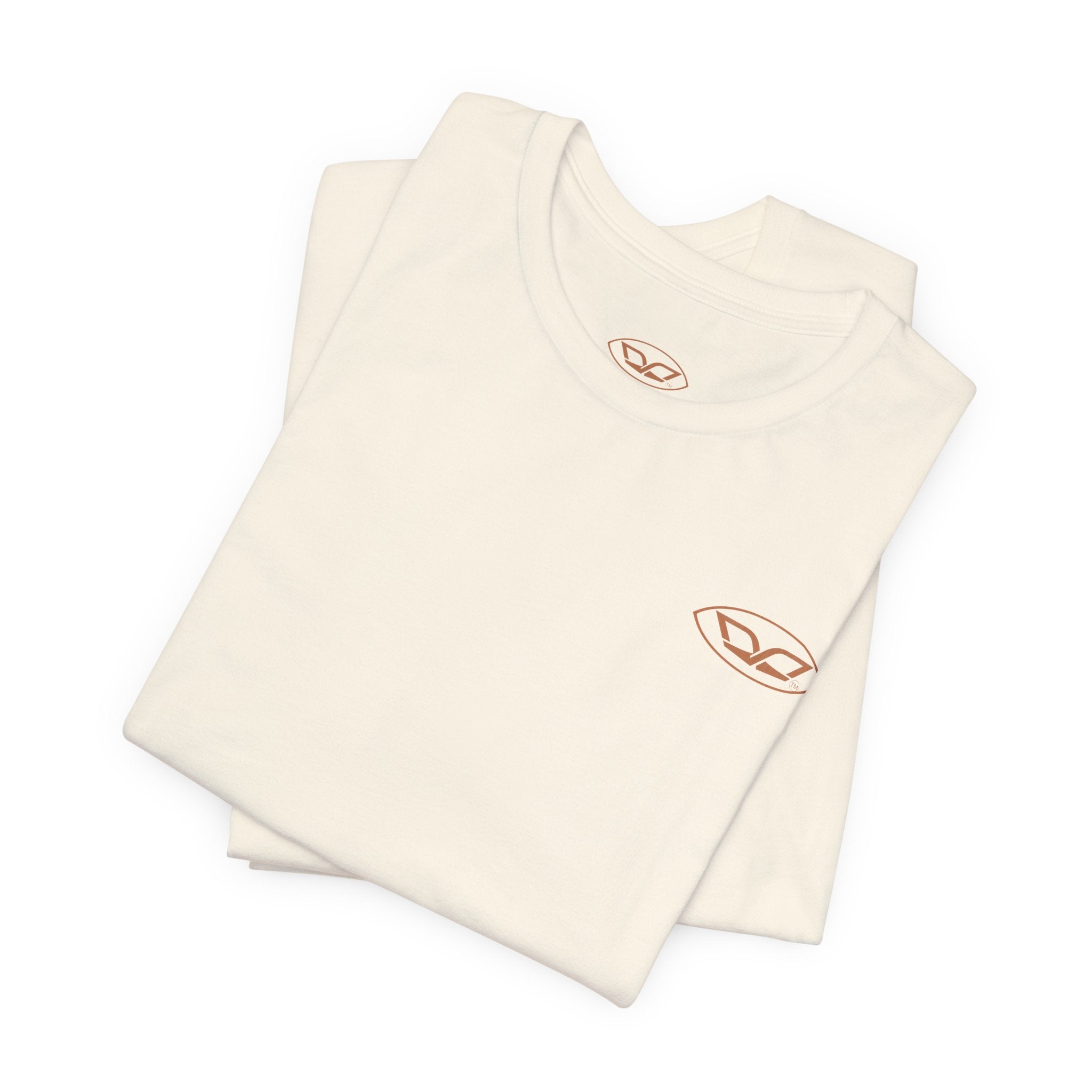 DohVee.org Logo Tee — White Short Sleeve Logo T-Shirt
