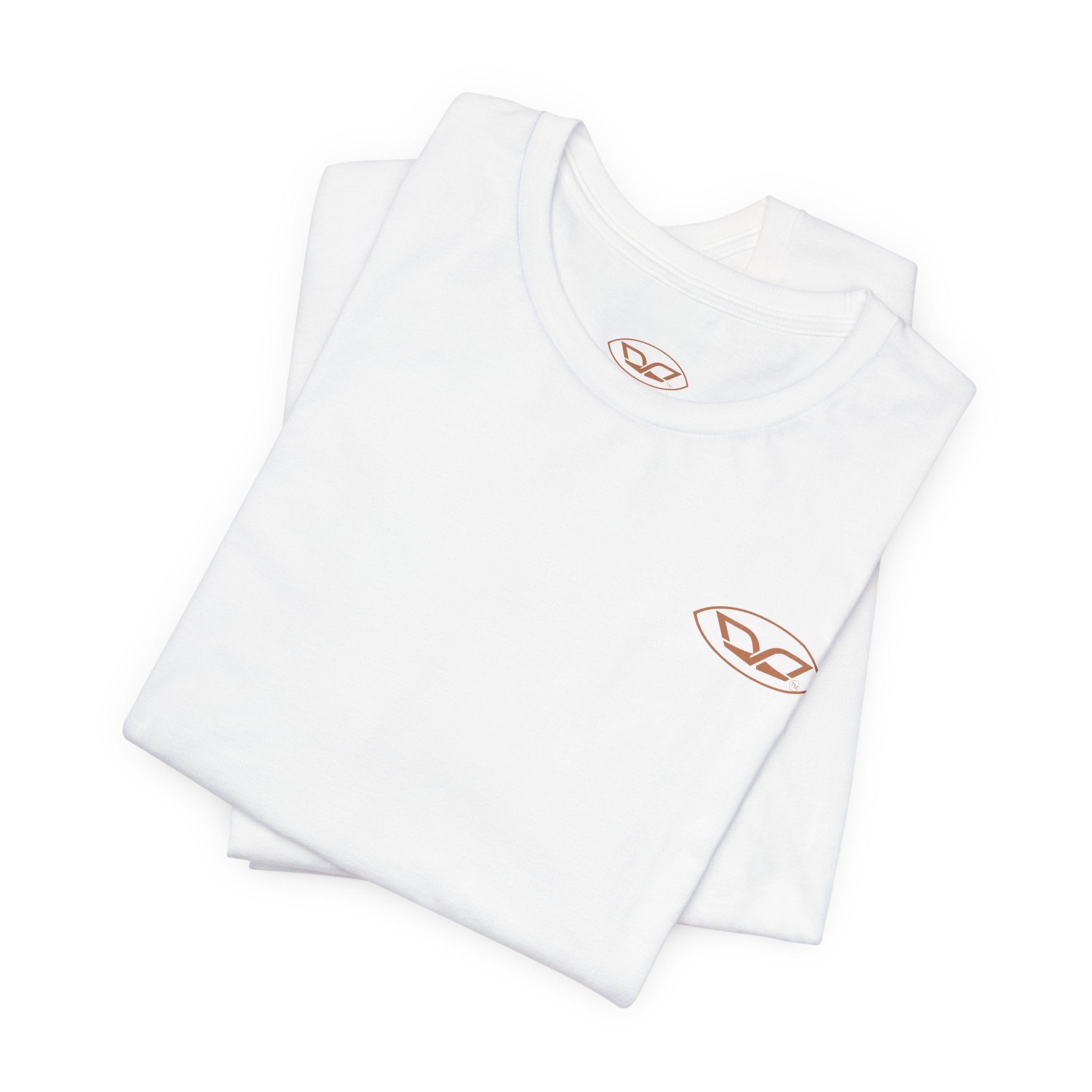 DohVee.org Logo Tee — White Short Sleeve Logo T-Shirt