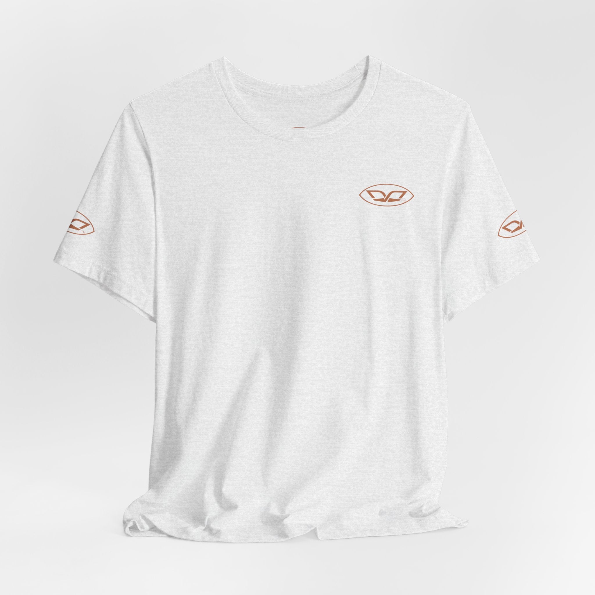 DohVee.org Logo Tee — White Short Sleeve Logo T-Shirt