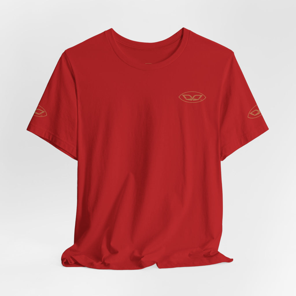 DohVee.org Logo Tee — White Short Sleeve Logo T-Shirt