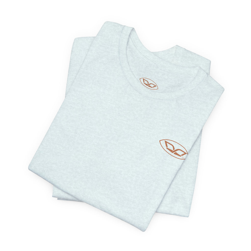 DohVee.org Logo Tee — White Short Sleeve Logo T-Shirt