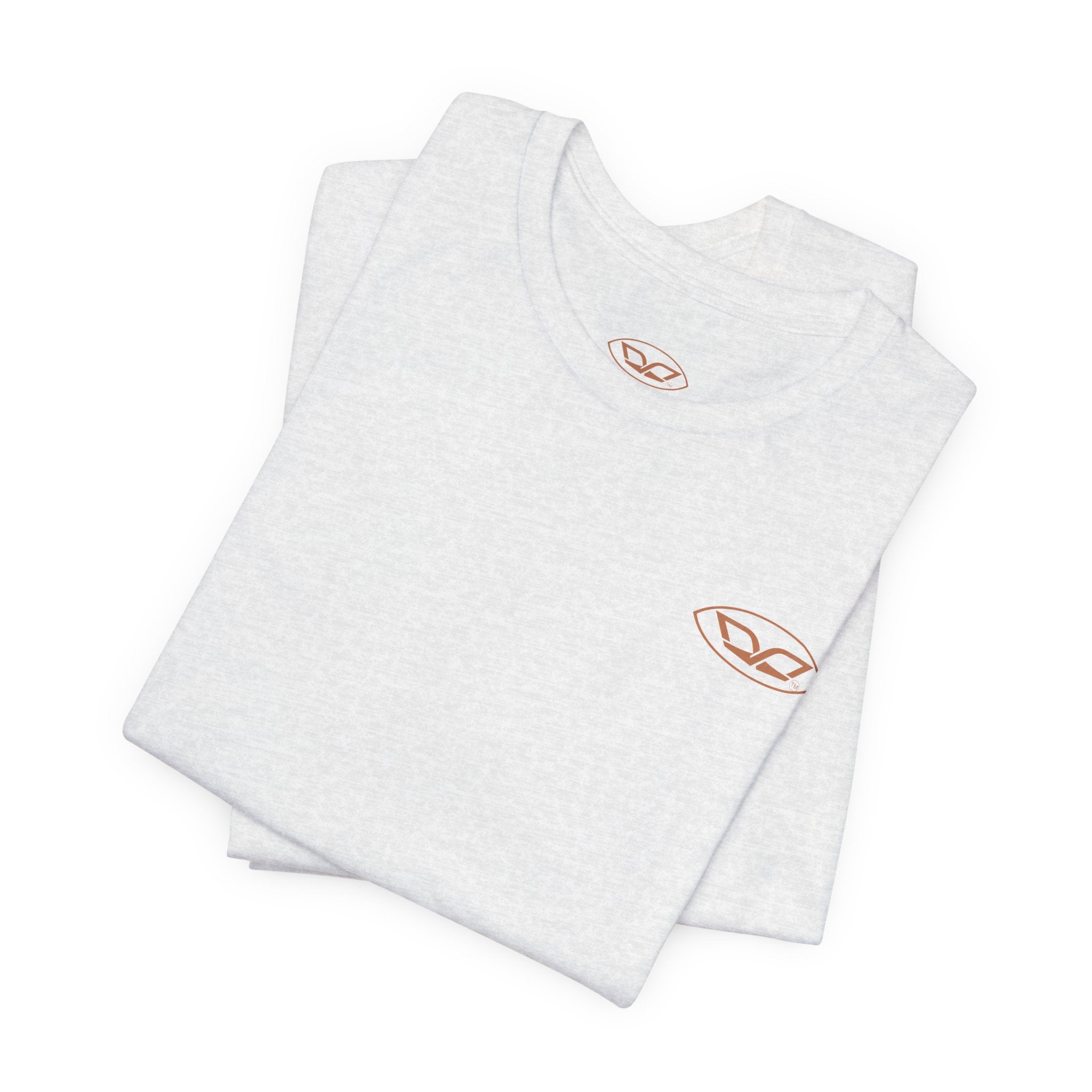 DohVee.org Logo Tee — White Short Sleeve Logo T-Shirt