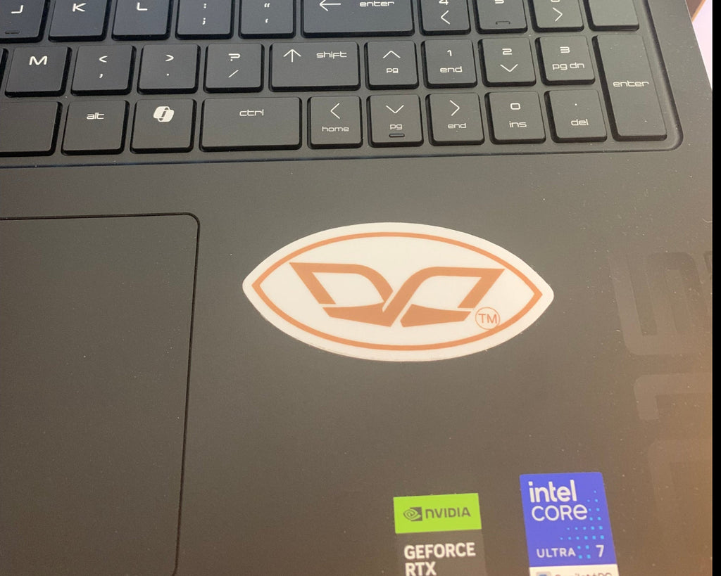 Accessory DohVee Logo Sticker Size: 3″ × 1.34″
